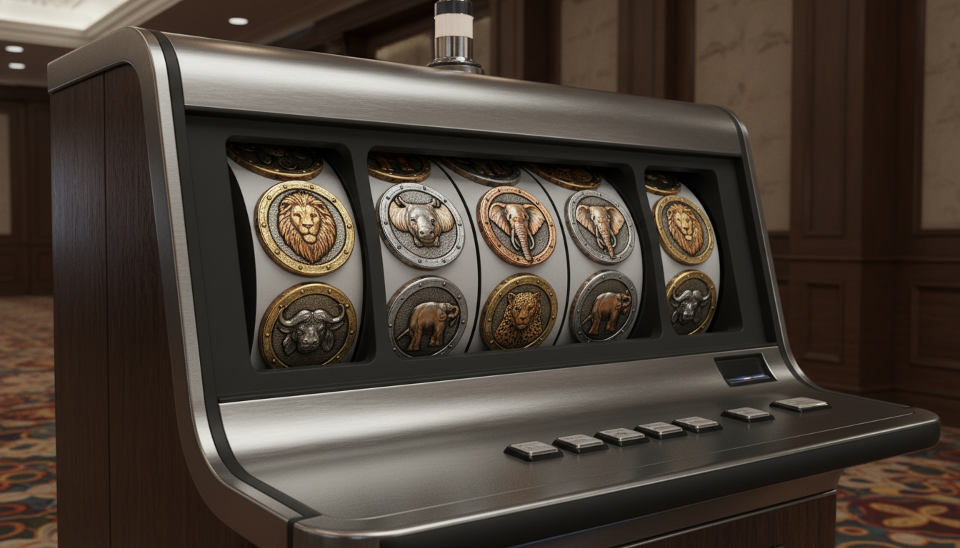 Mobile view of Big Five slot game